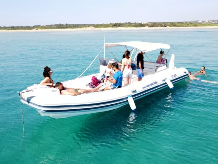Private Premium Dinghy Tour from Avola to Marzamemi/Portopalo di Capo Passero (4.5 hours)