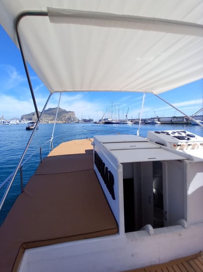 Sunset rentals between Arenella, Mondello, and the Addaura River.