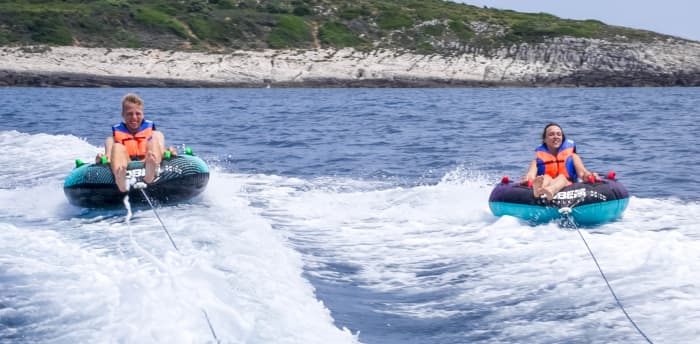Private Boat Adventure in Pula – Water Fun, Swimming & Snorkeling