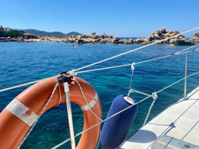Cruise on the Karma catamaran departing from Ajaccio – small group