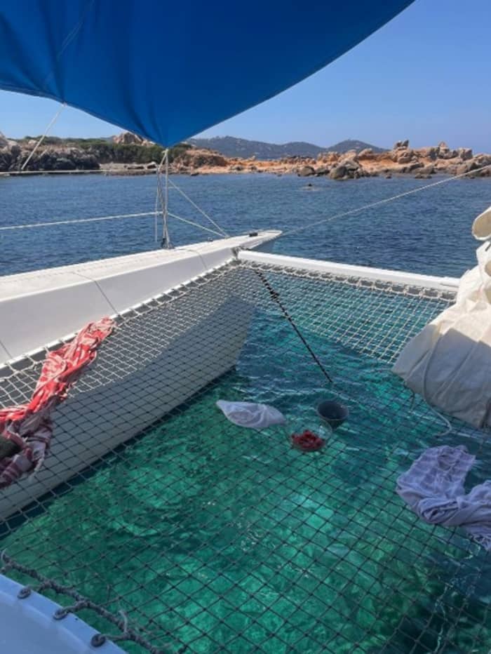 Cruise on the Karma catamaran departing from Ajaccio – small group