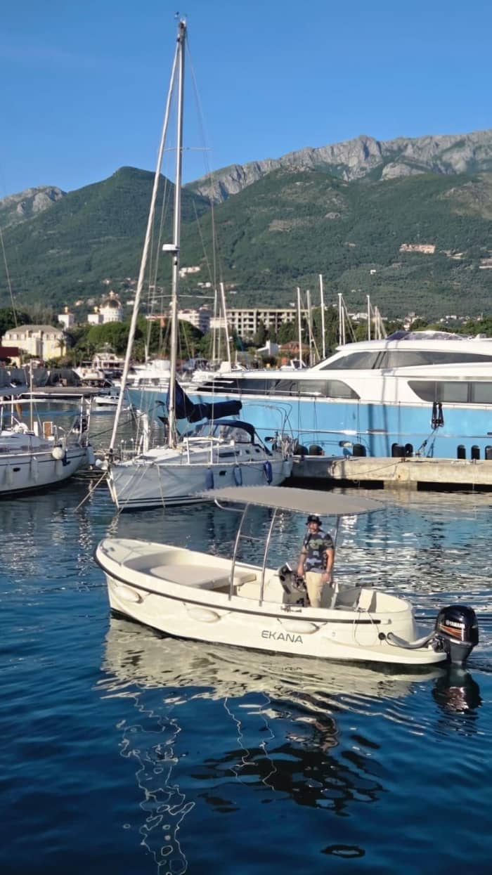 3-Hour Private Boat Tour – Bar & Montenegro Coast