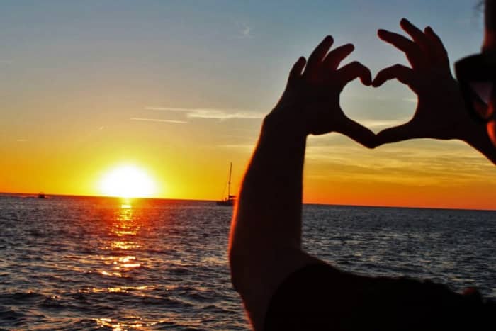 Crociera al tramonto intorno alla città vecchia di Dubrovnik