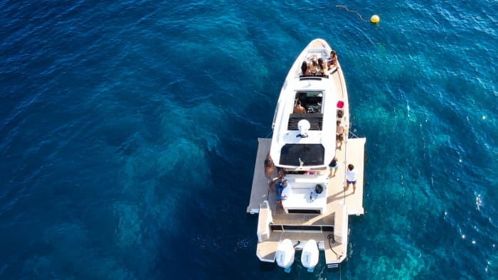 Private Full Day in Taormina aboard the Saxdor 400 GTS