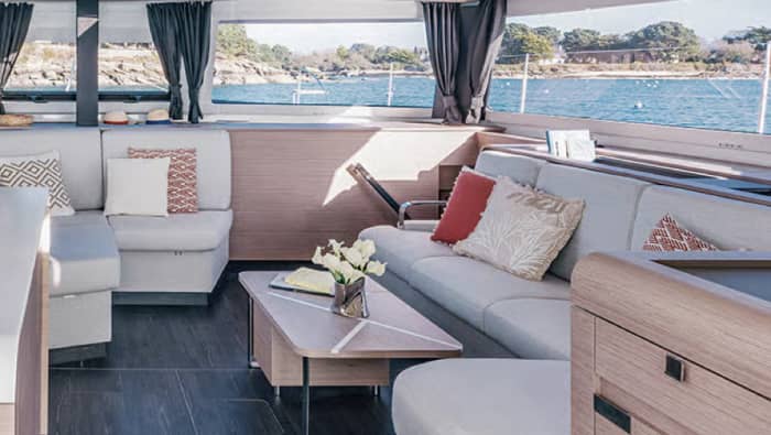 Day on a large, spacious catamaran