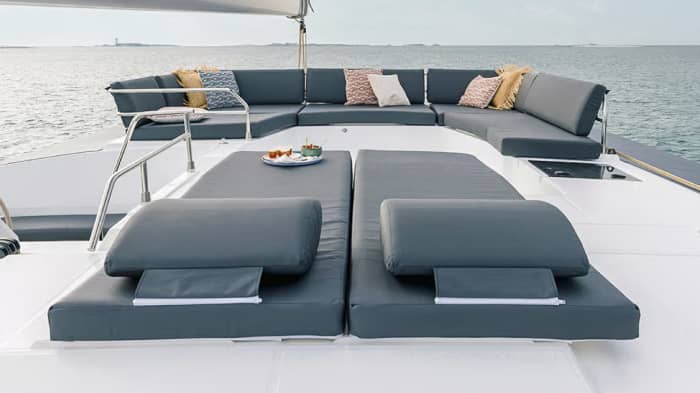 Day on a large, spacious catamaran