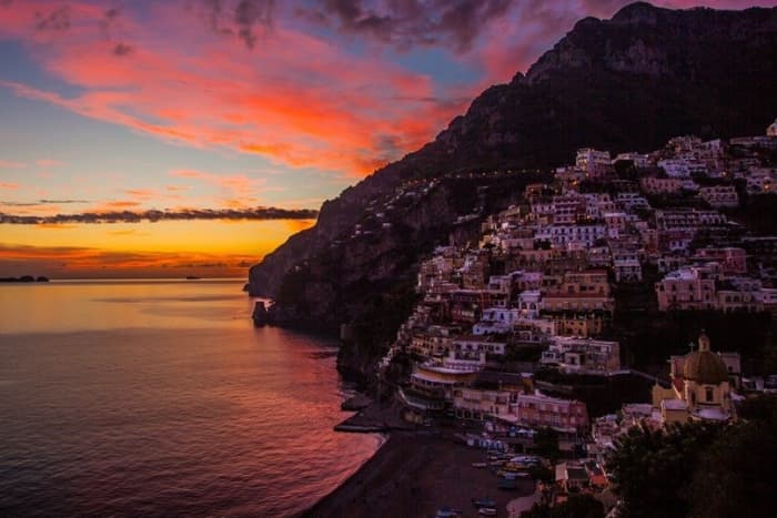 Sunset Tour — Four Hours at Sunset between Capri, Ischia, and Positano from Marina di Stabia
