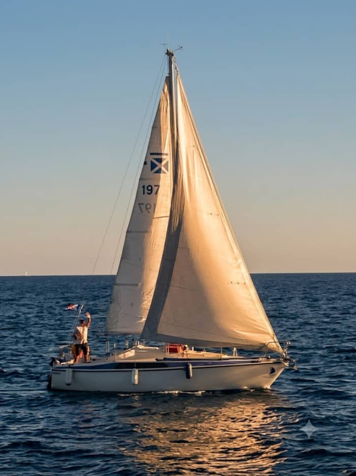 Half-day sailing trip on the French Riviera