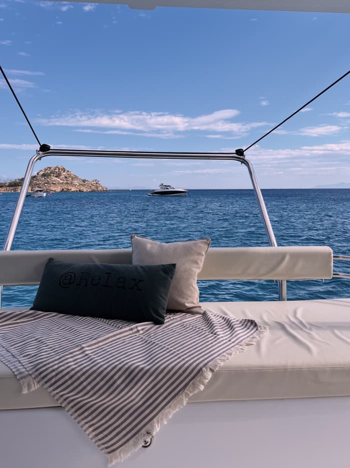 Luxe catamaran cruise van een hele dag
