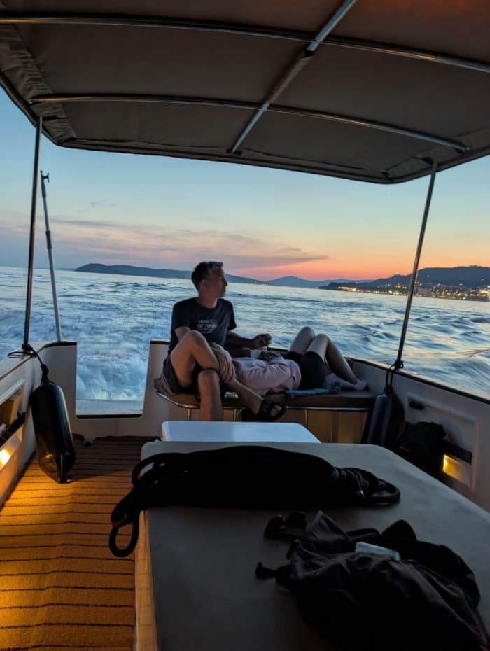 Sunset Cruise with Chill Music & Wine