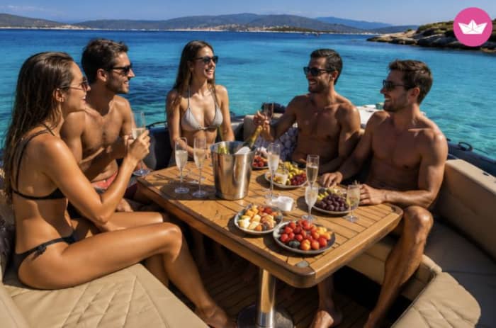 A dream day among islands aboard the SACS Marine 900