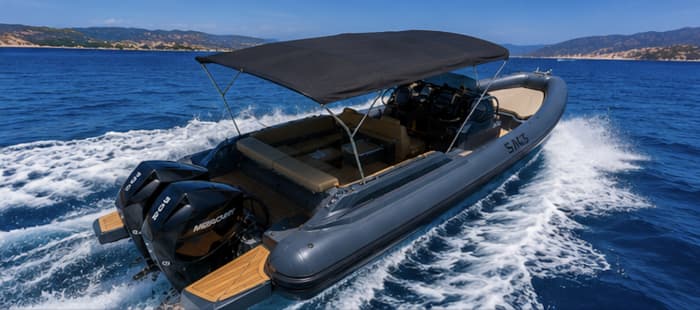 A dream day among islands aboard the SACS Marine 900