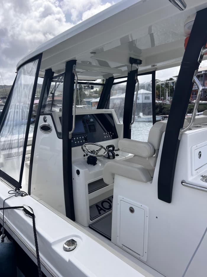 Full Day Charter , Explore Martinique's Coastline aboard this Aquila 28