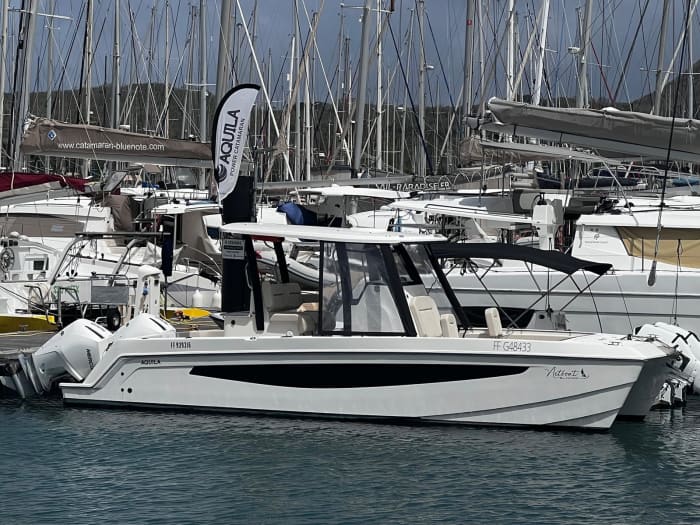 Full Day Charter , Explore Martinique's Coastline aboard this Aquila 28