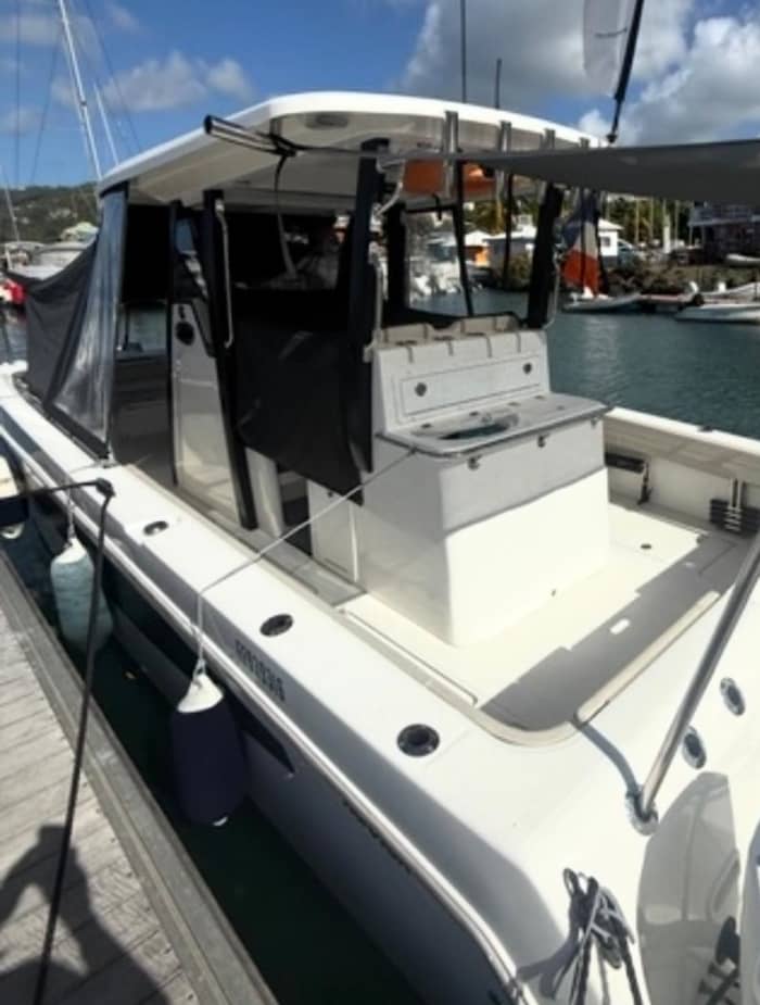 Full Day Charter , Explore Martinique's Coastline aboard this Aquila 28