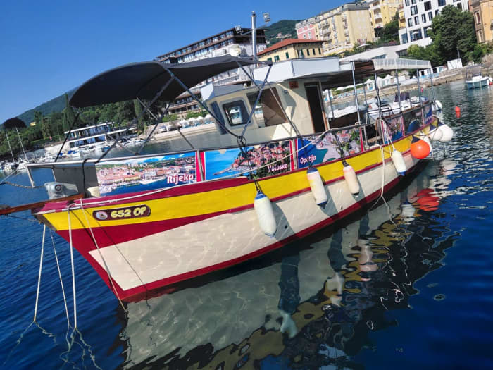 Dagtocht per boot vanuit Opatija naar de Kvarner Riviera – Zwemmen, eilanden en uitzicht op de Adriatische Zee