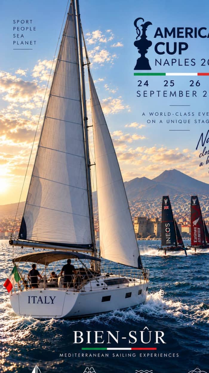 AMERICA'S CUP: Follow The Race on a Sailboat