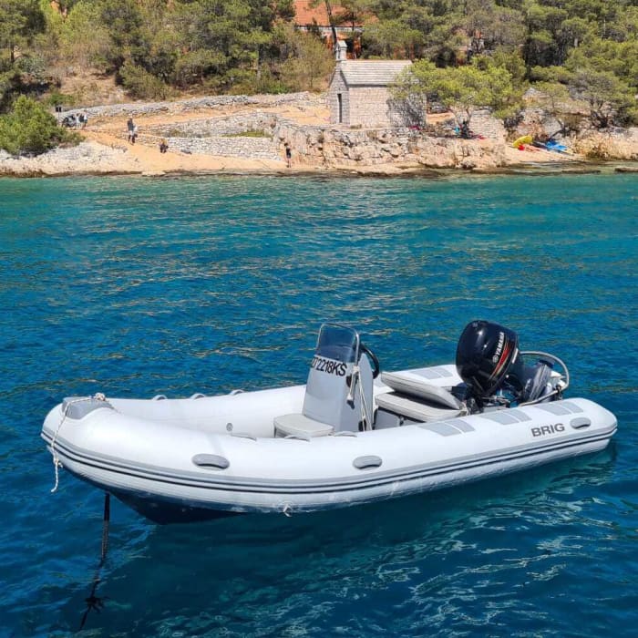 Full Day Charter Between Trogir, Blue Lagoon and Šolta Island