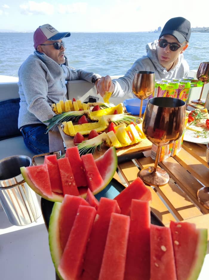 A Luxury Break on the Tagus , Private Yacht Experience aboard KYROS