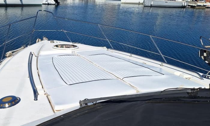 Half day on the Fairline Phantom 46 · Illetes and the southwest coves