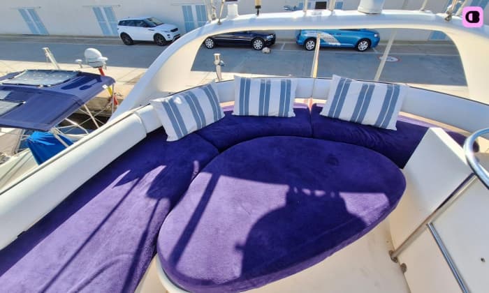 Half day on the Fairline Phantom 46 · Illetes and the southwest coves