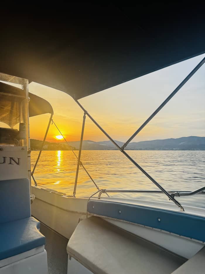 Half or full day among the islands of Trogir on the legendary boat Correct Craft