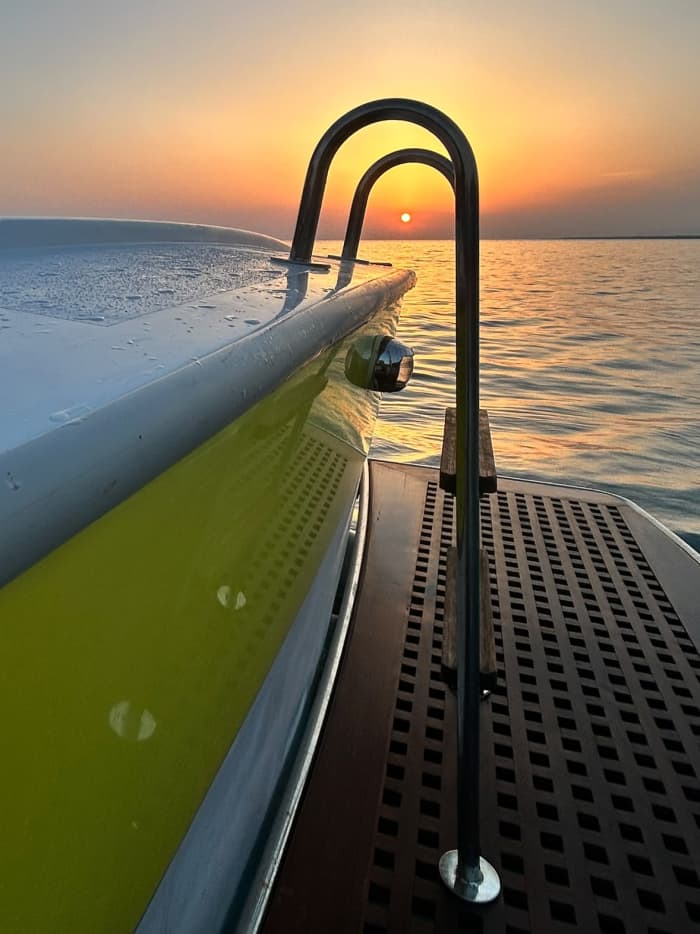 Red Hour: Sunset Aperitif on the Water