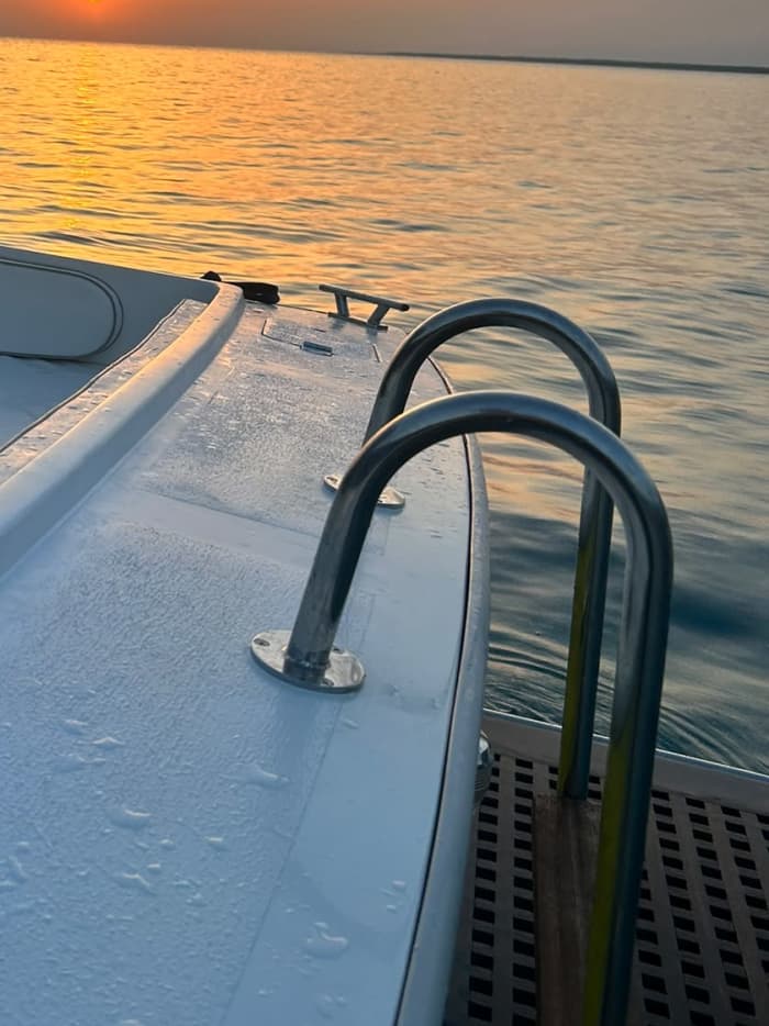 Red Hour: Sunset Aperitif on the Water