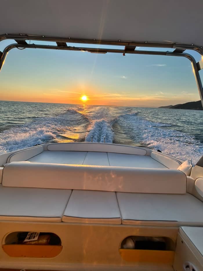 Red Hour: Sunset Aperitif on the Water