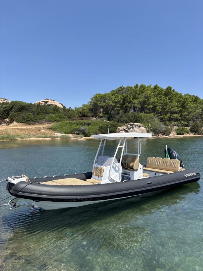 Day Trip by Dinghy from Baja Sardinia · Caprera, Spargi, and La Maddalena