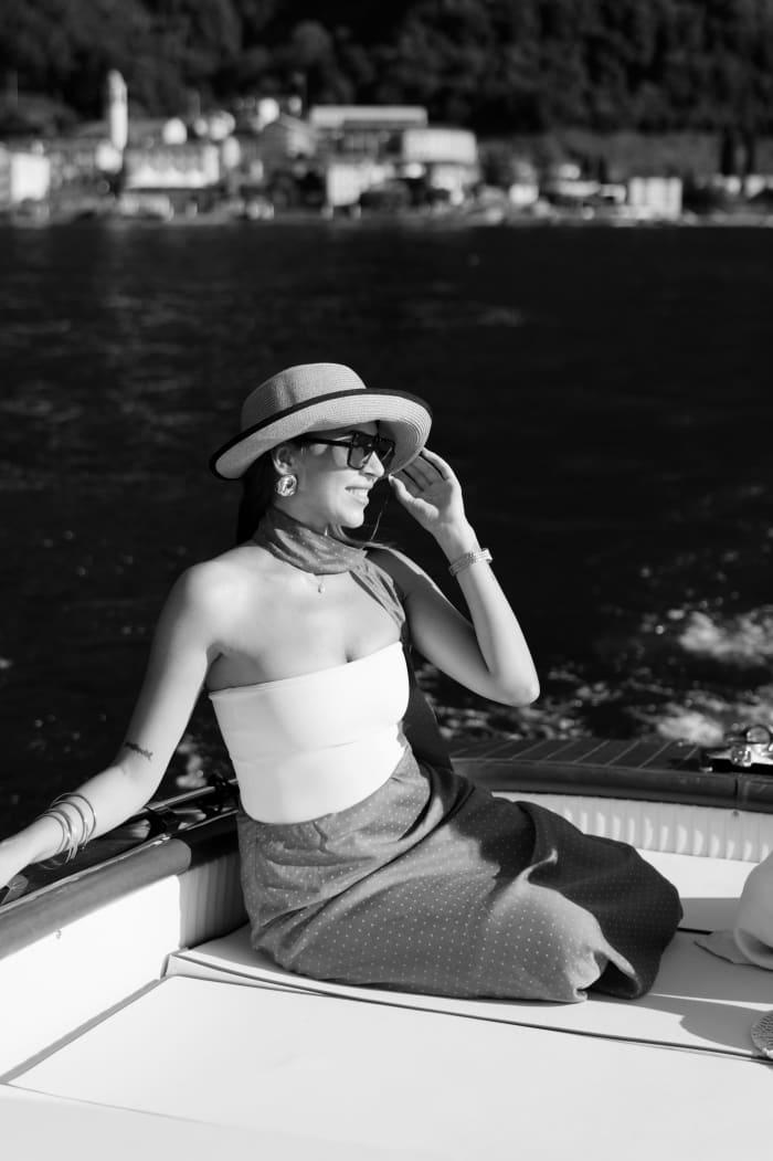 Your photo shoot on a vintage boat