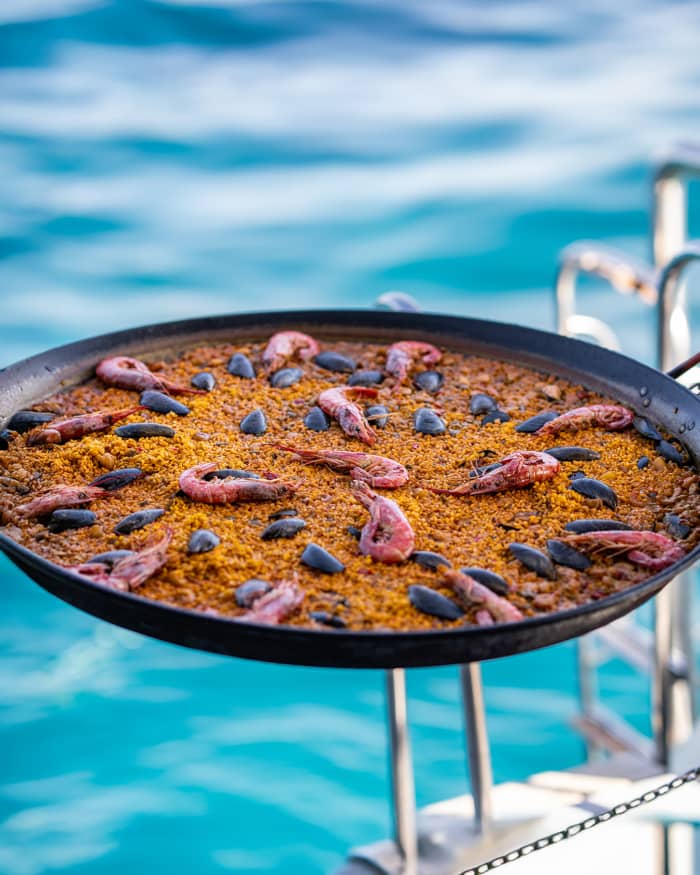 Full-Day Private Charter aboard a Floating Beach Club Catamaran · Ibiza & Formentera