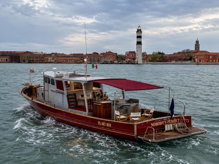Venice Boat Party with Nobody's Perfect