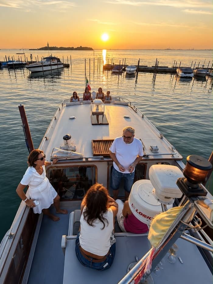 Venice Boat Party with Nobody's Perfect