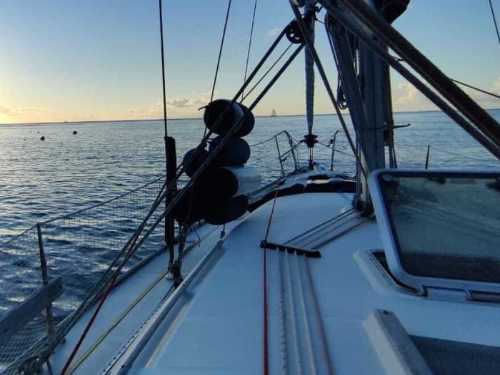 Journée à bord du Jeanneau sun odyssey 40