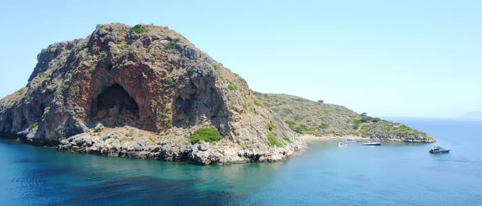 Chania Bay: Private Boat Tour Thodorou/Lazareta Islands