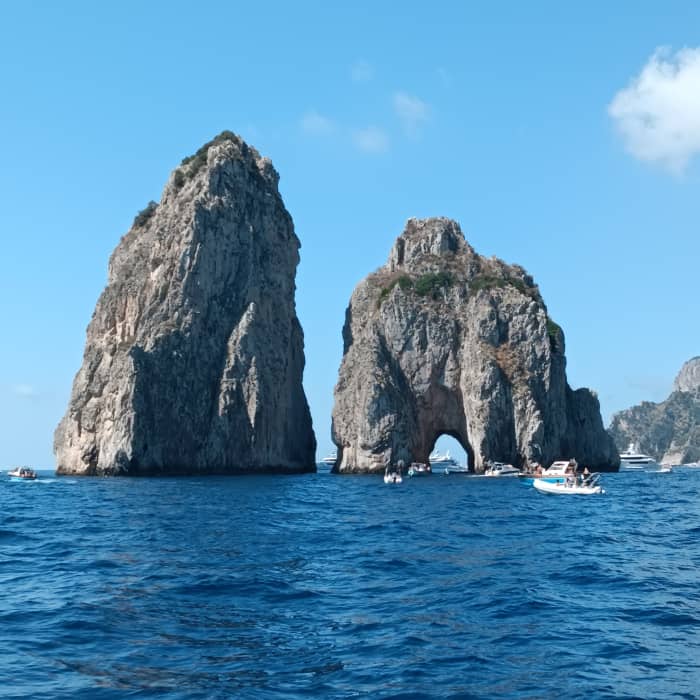 Full-day sailing trip for up to 10 people in Capri