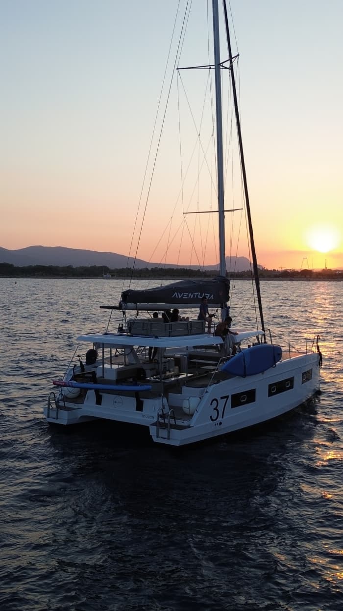 Sunset Catamaran Cruise: Evening at Sea from Fréjus