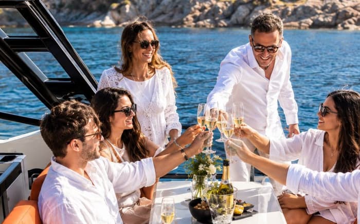 Your private boat all day in Ibiza