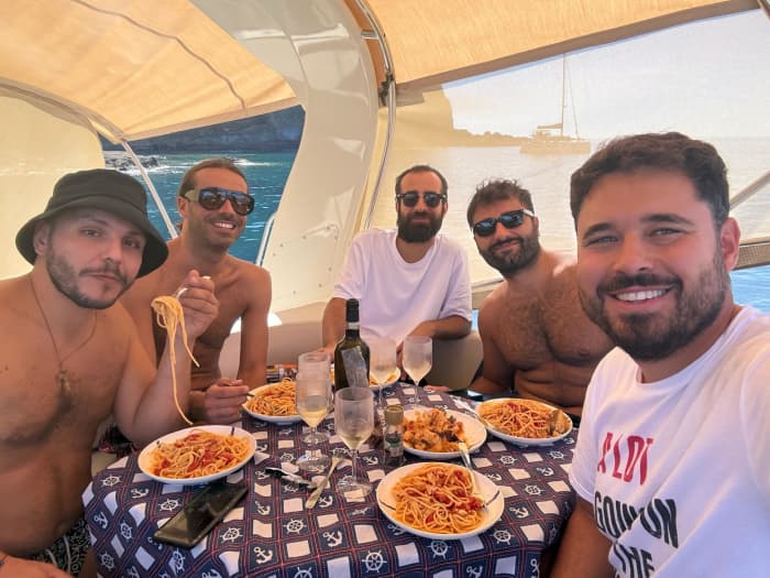 A day among the islands of the Gulf of Naples