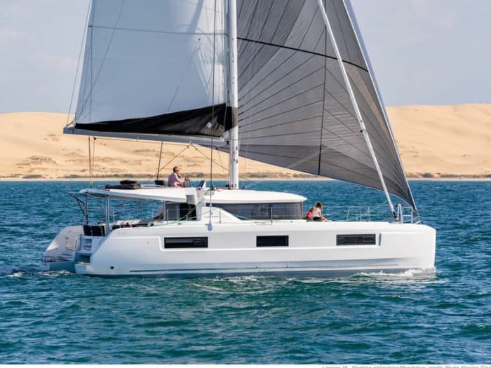 Escursione privata di un giorno a Saint Barthélemy, con partenza dal porto di Gustavia a bordo del nostro Lagoon 46.