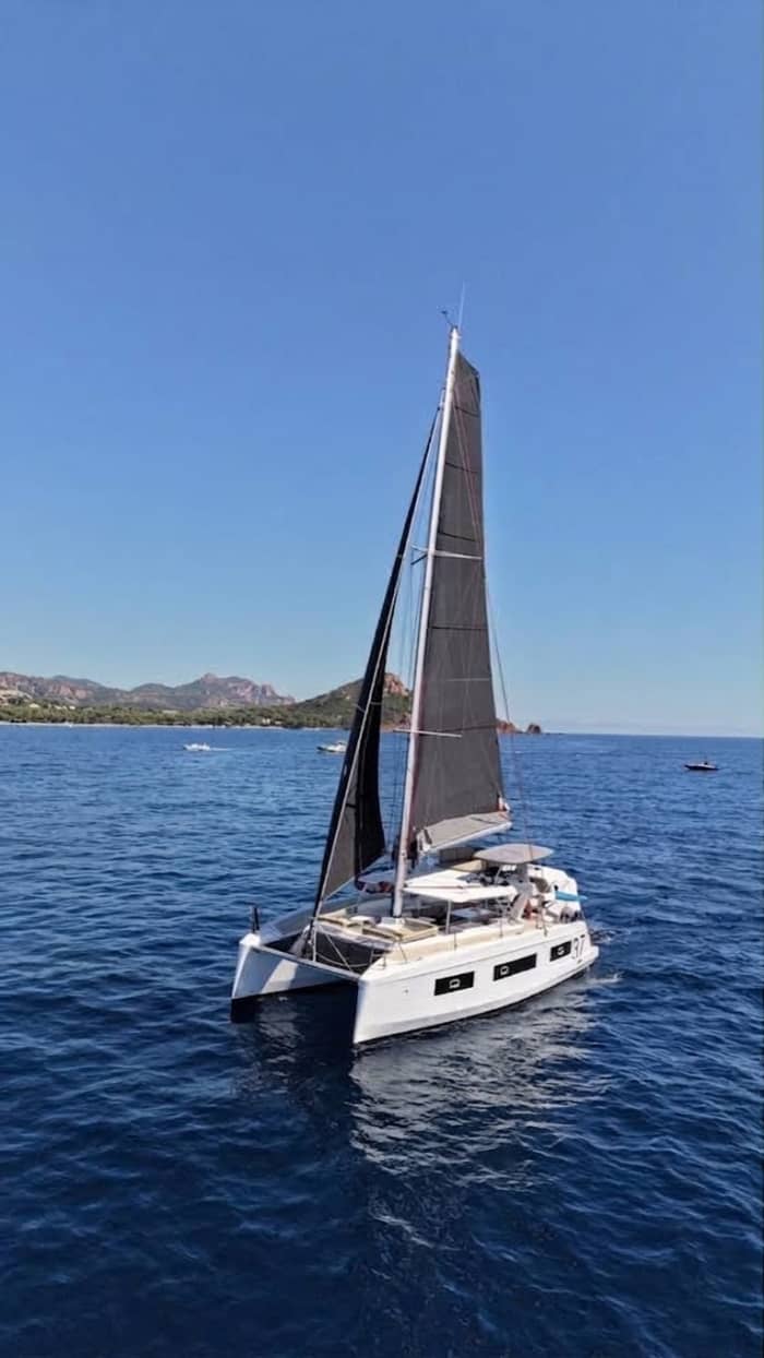 Full Day Private Charter , Discover the French Riviera aboard Our Lagoon 40 from Cannes