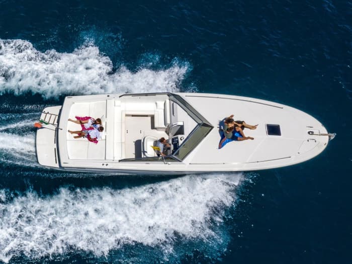 Capri Full-Day Tour Aboard the Tornado 38: An Iconic Italian Adventure