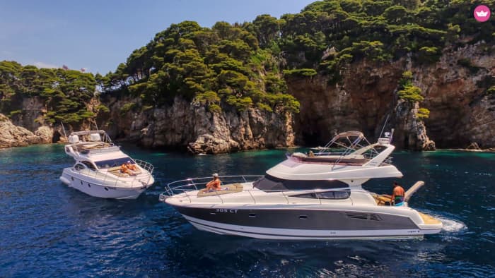 Coastal Bliss: Half-Day Private Yacht Cruise from Dubrovnik