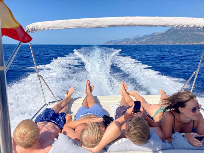 Au départ du port d'Andratx * Une journée parfaite en mer *