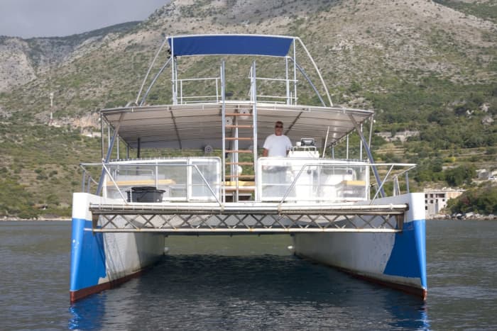 Catamaran Discovery: Full-Day Island-Hopping Adventure from Dubrovnik