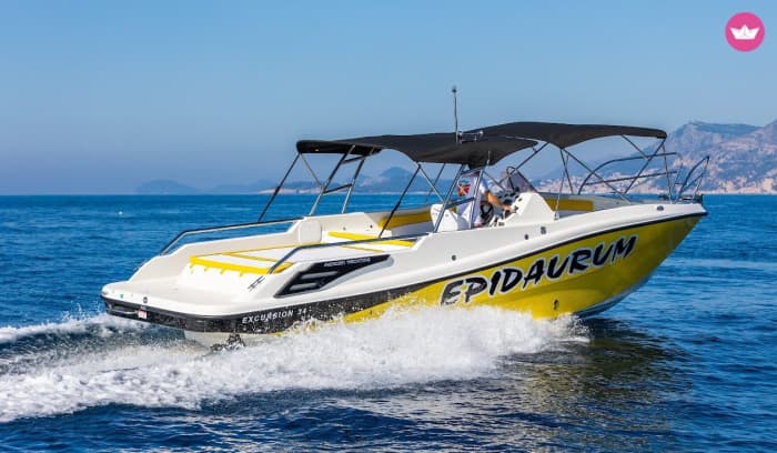 Adriatische bries: halve dag motorboottocht vanuit Dubrovnik