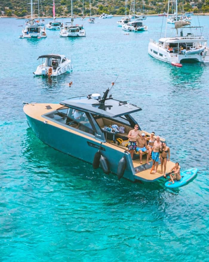 Excursions d'île en île de luxe : Hvar, les îles Pakleni et Brac