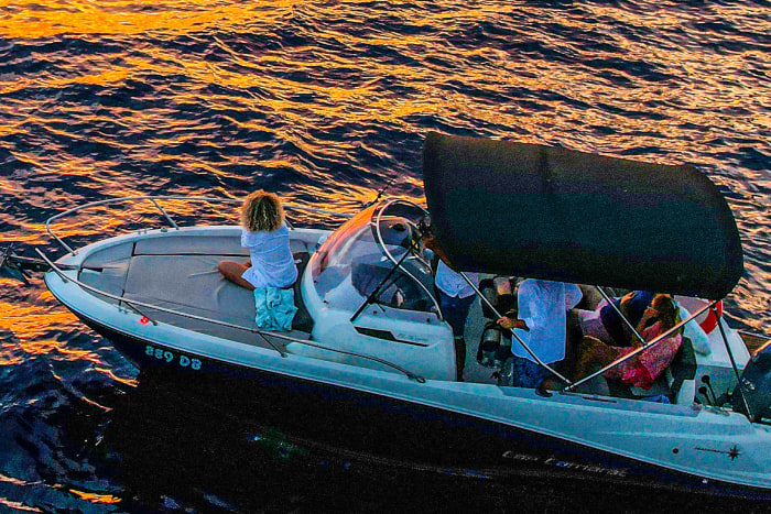 Romantic Sunset private boat tour