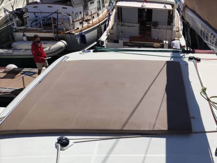 Ausflug nach Formentera oder zu den südlichen Stränden von Ibiza mit dem Katamaran.